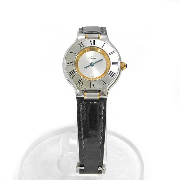 Cartier Ladies Luxury Black Watch main image 7